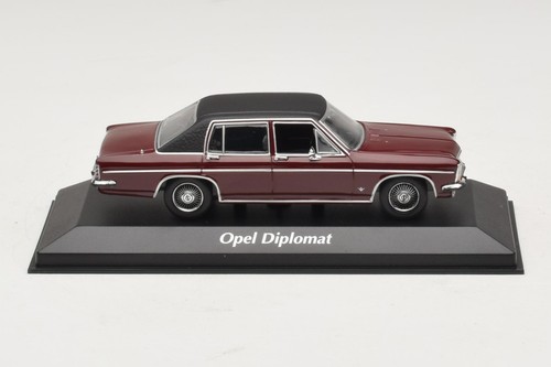 Opel diplomat dark red - opel,